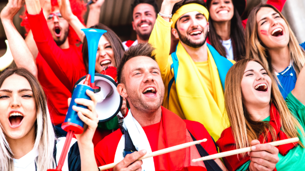 Football fans at public viewing – World Cup 2026 Vienna