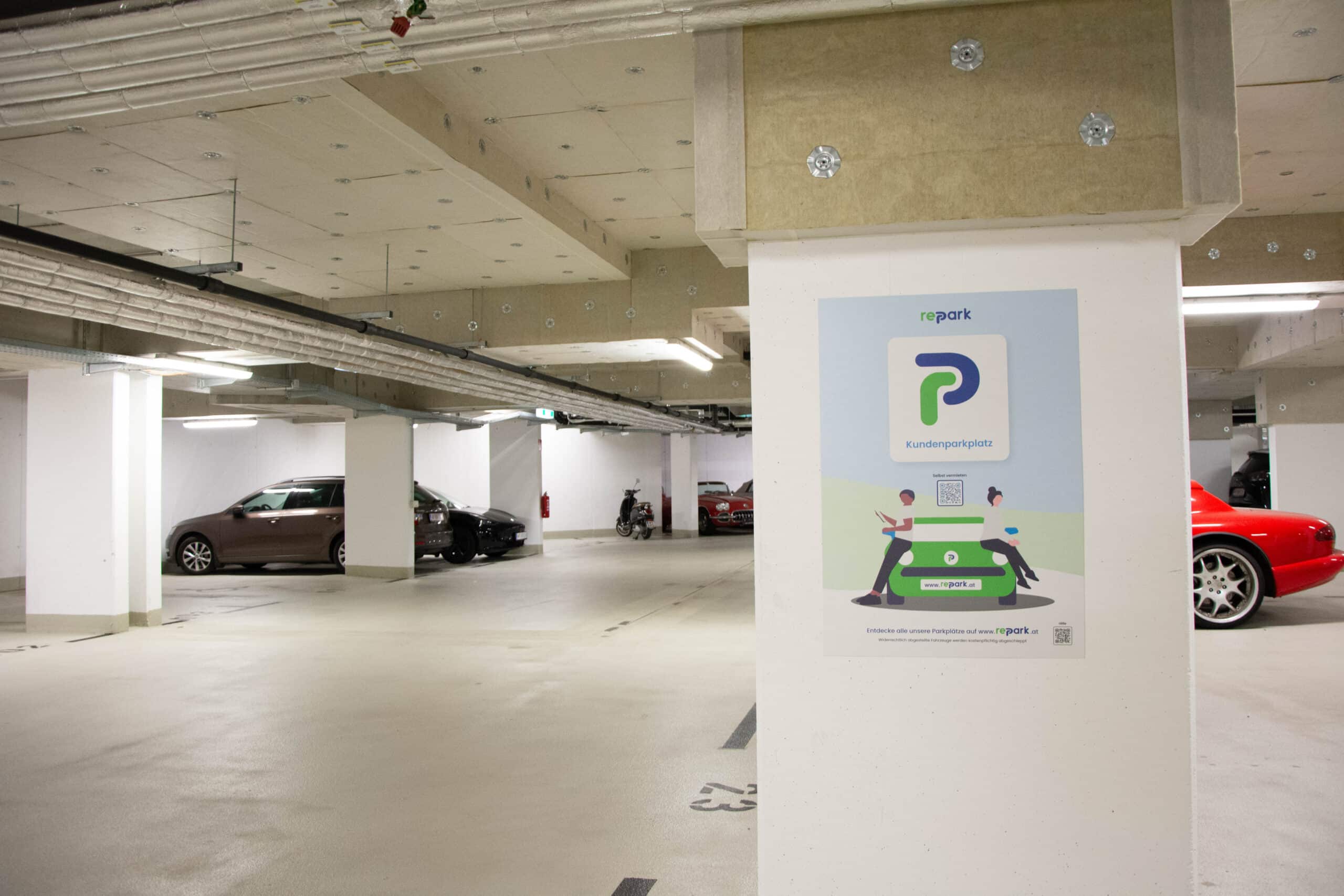 Garage Margaretengürtel Innenansicht