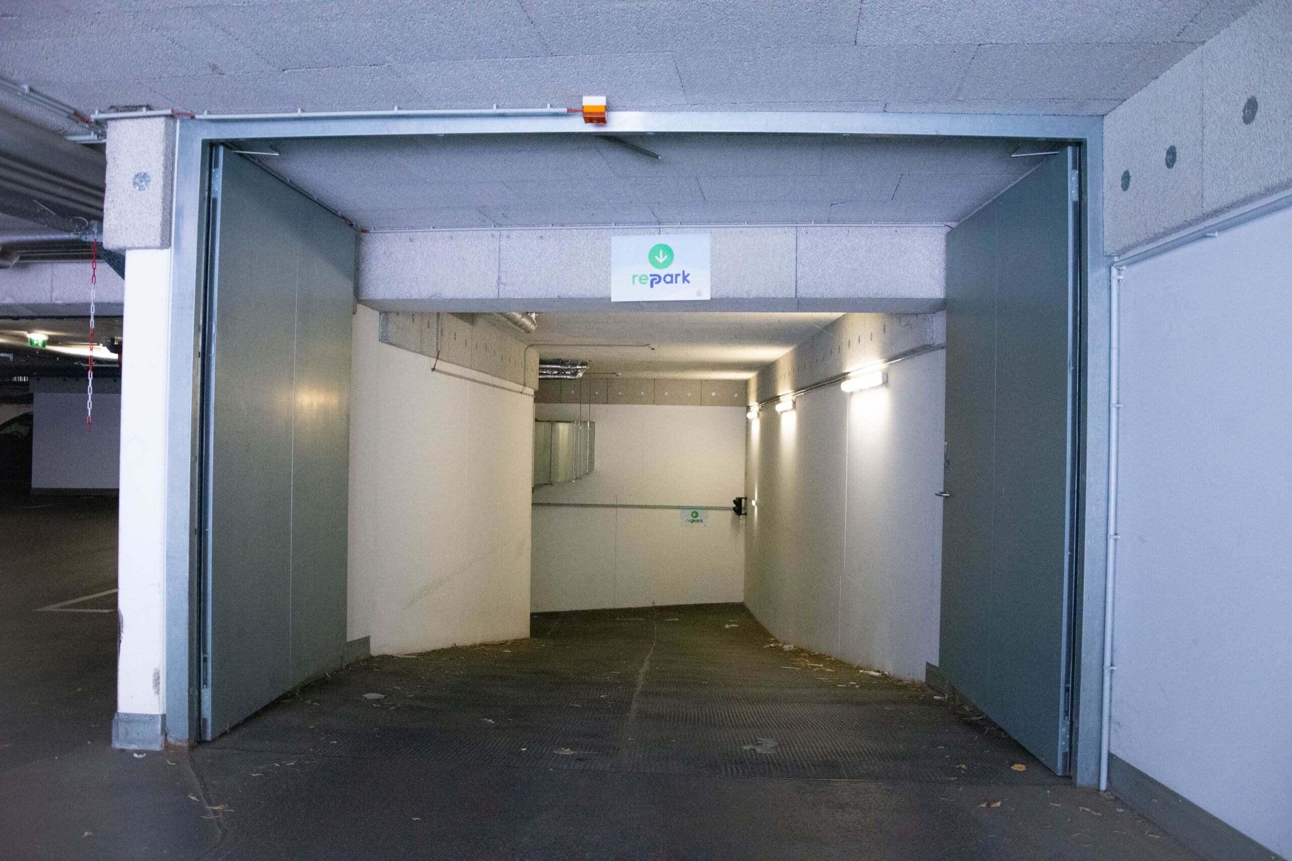 Garage Pilgramgasse Innenansicht
