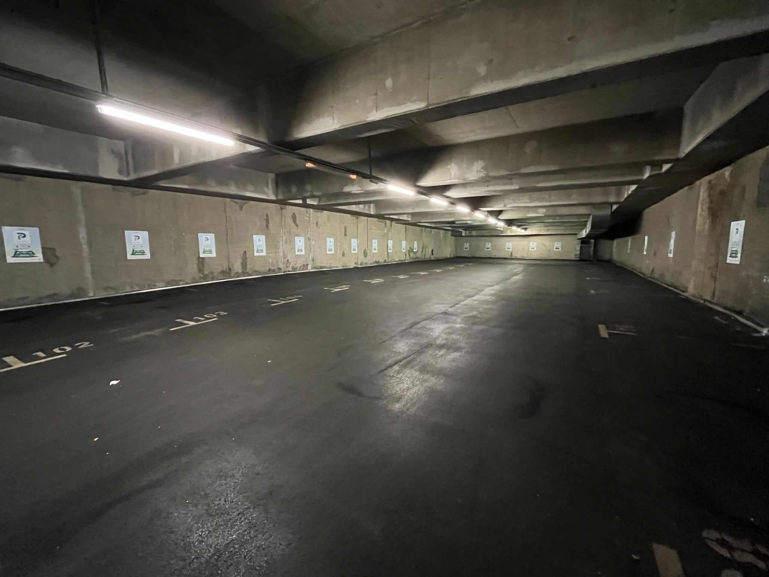 Garage Johnstraße Innenansicht