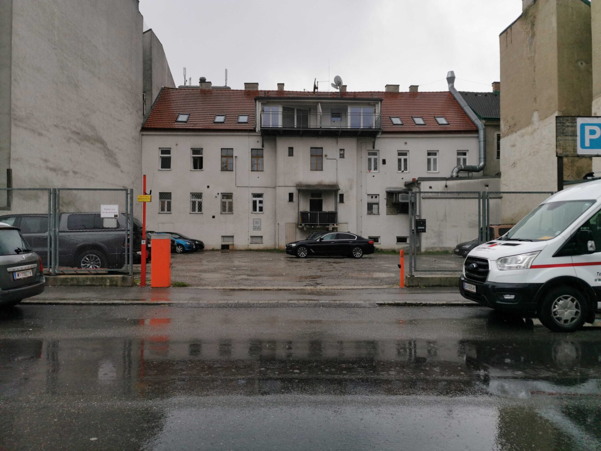 Zippererstraße Einfahrt