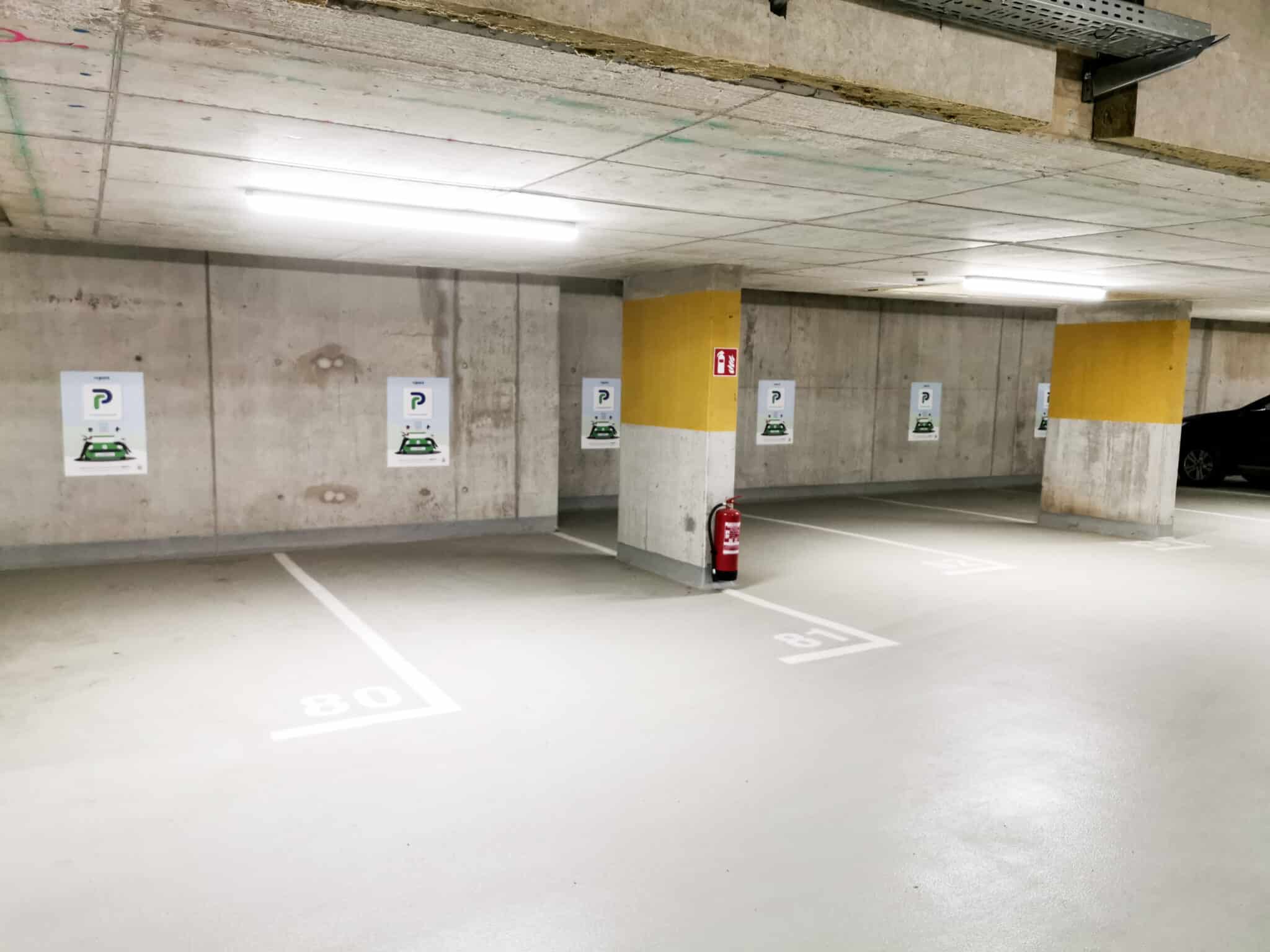 Garage Viehmarktgasse Innenansicht
