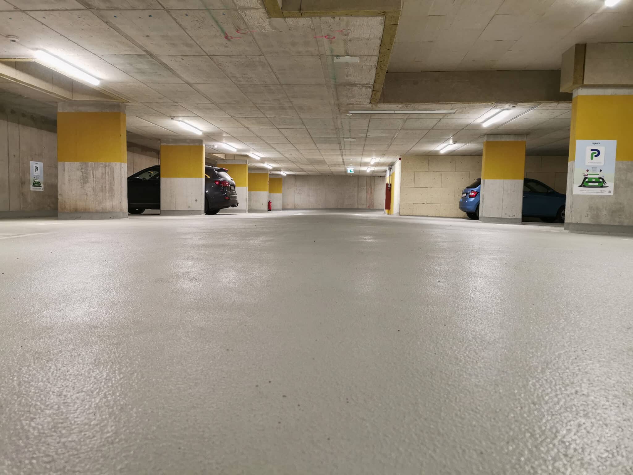 Garage Viehmarktgasse interior view