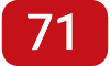 Icon der 71 Straßenbahn