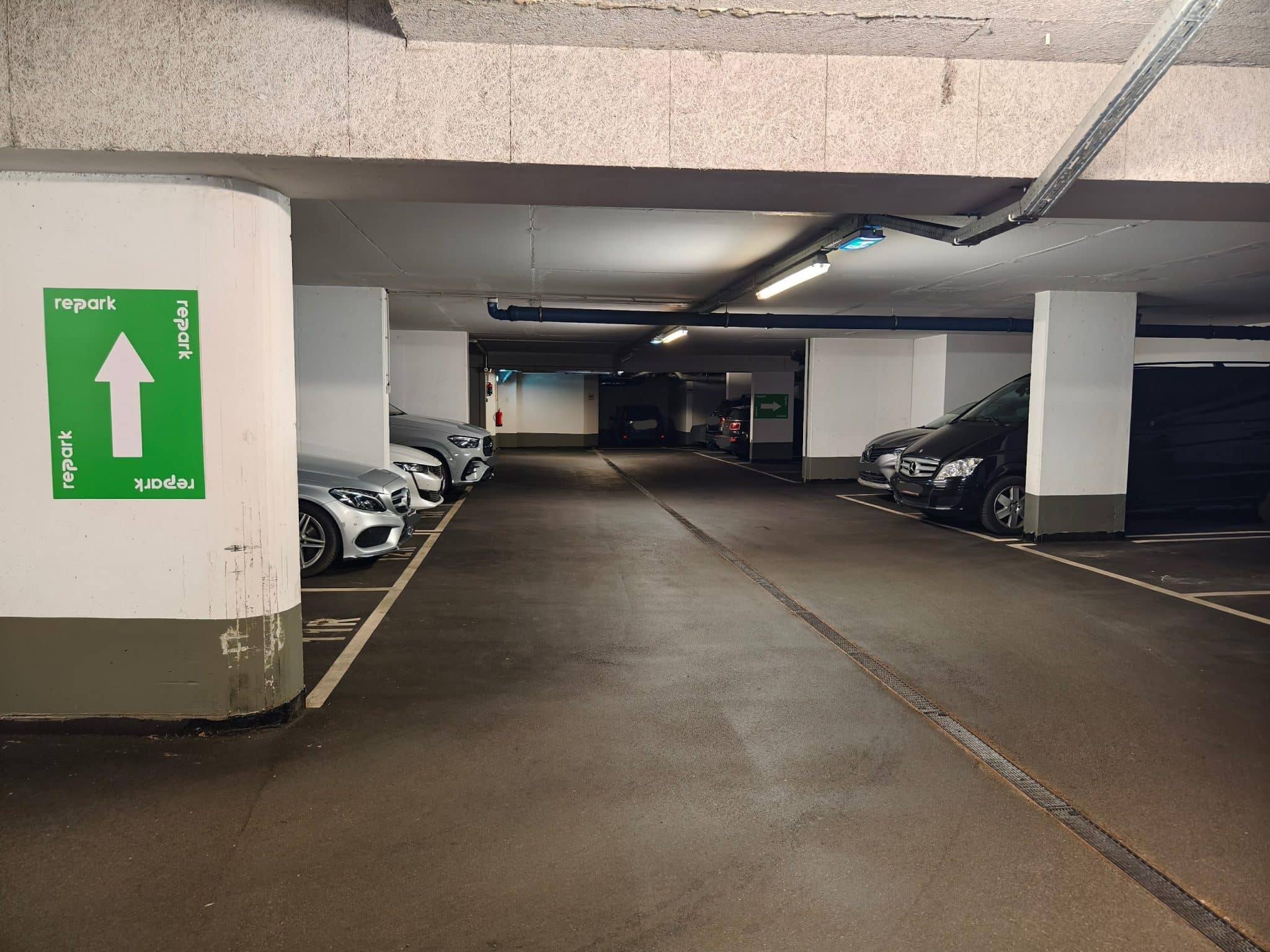 Garage Rennweg Innenansicht