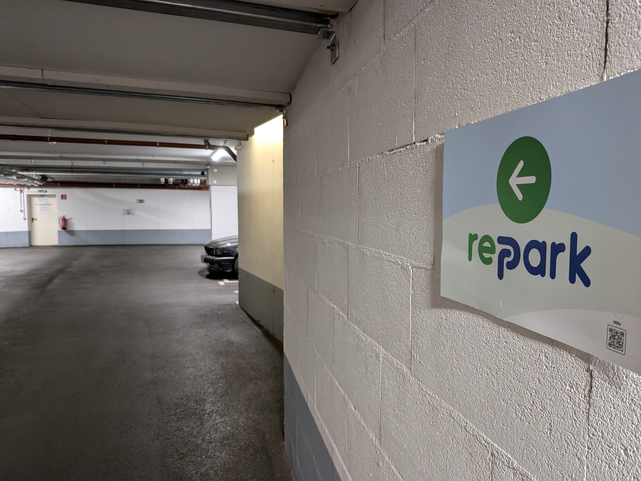 Garage Mollardgasse Innenansicht