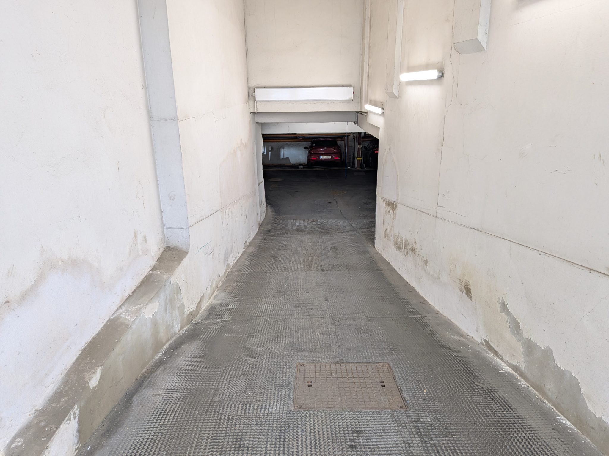 Garage Quartier Belvedere entrance