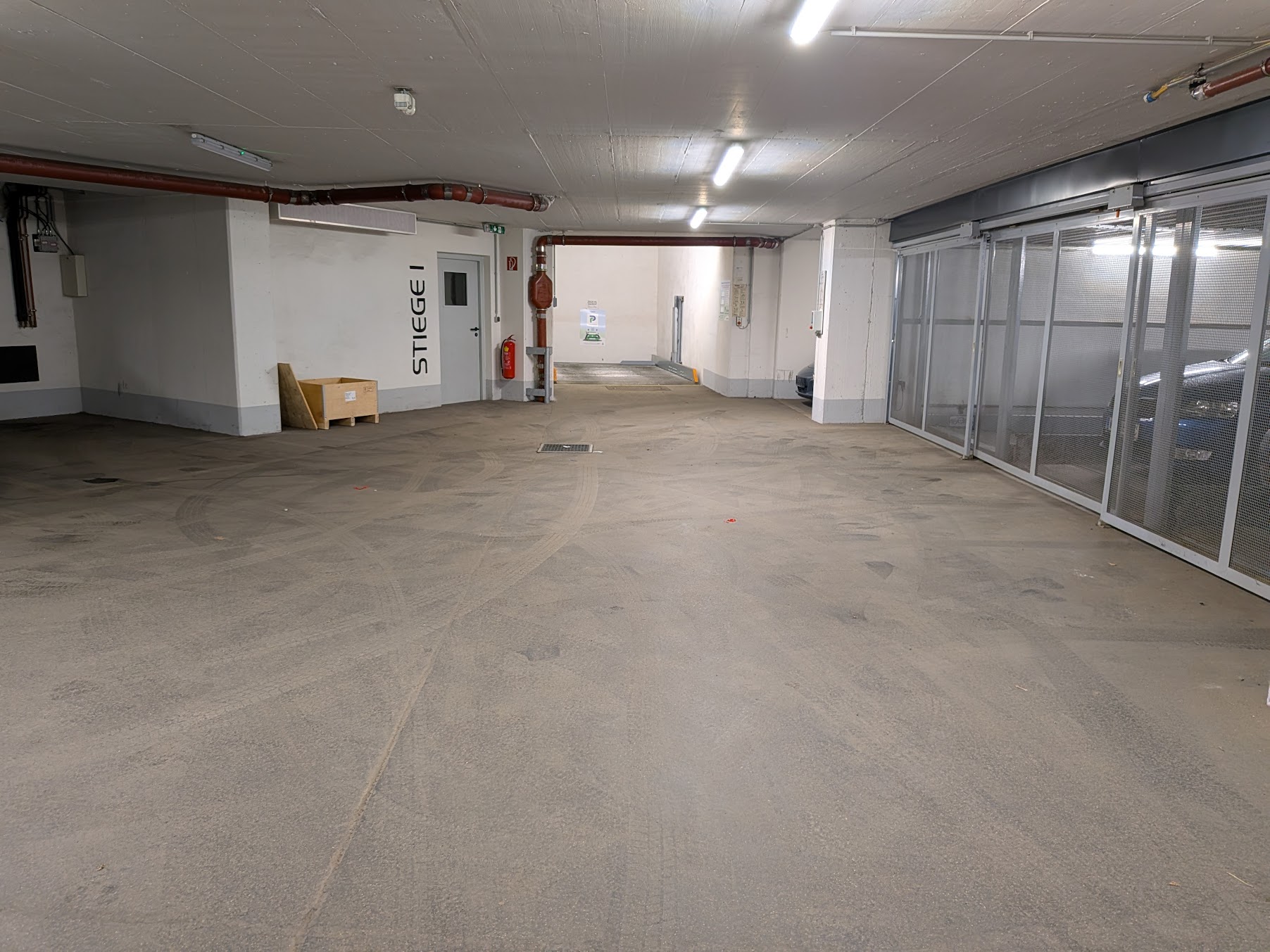 Garage Burgtheater interior view