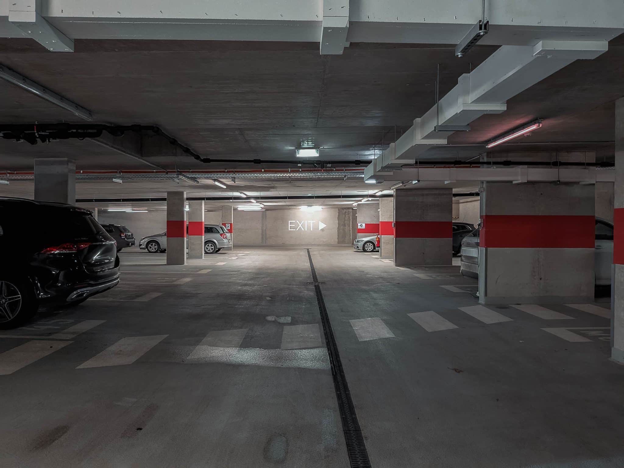 Garage Messe-Prater Innenansicht