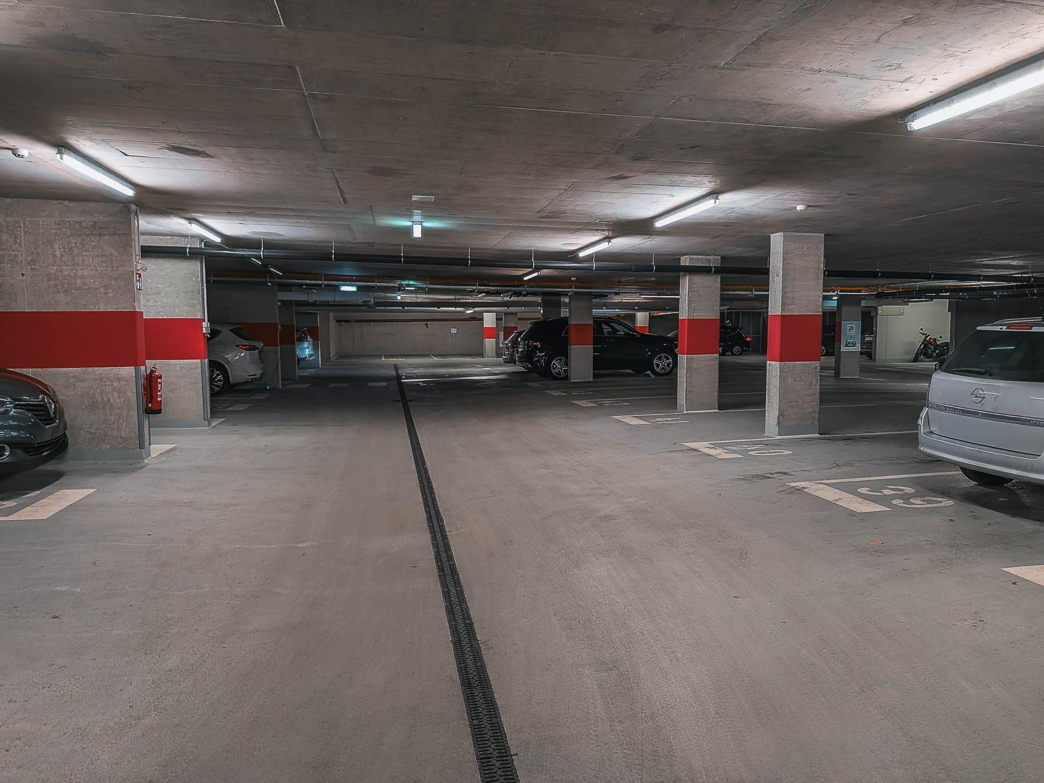 Garage Messe-Prater Innenansicht