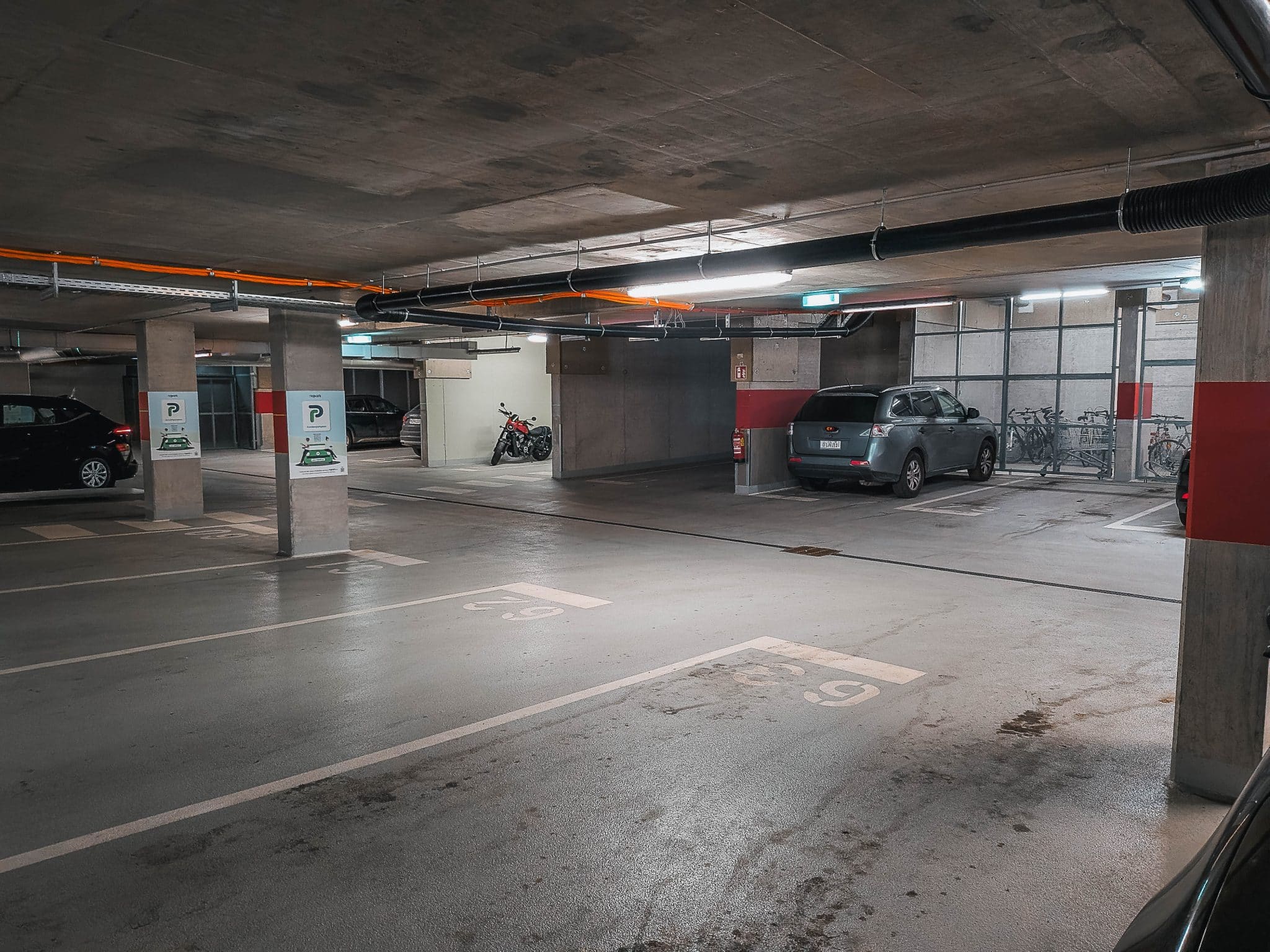 Garage Messe-Prater Innenansicht